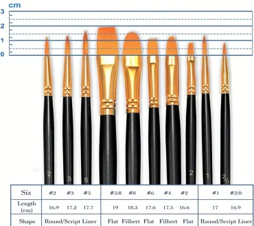 FIRÇA SETİ 20 Lİ SENTETİK İPEK