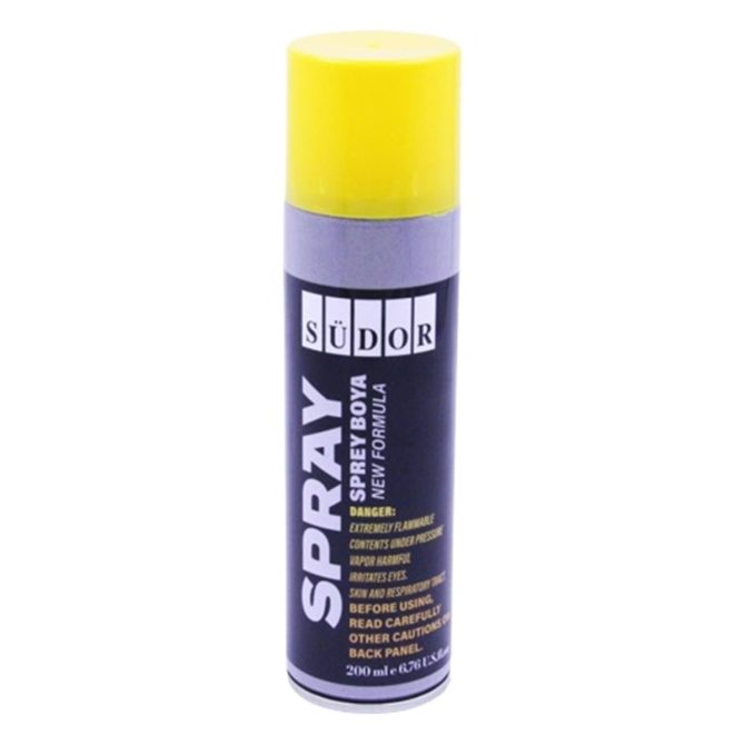 SÜDOR SPREY BOYA SARI 200 ML