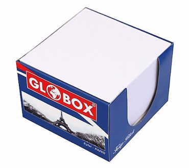 GLOBOX KÜP BLOK NOT KAĞIDI BEYAZ 8,5 x 8,5